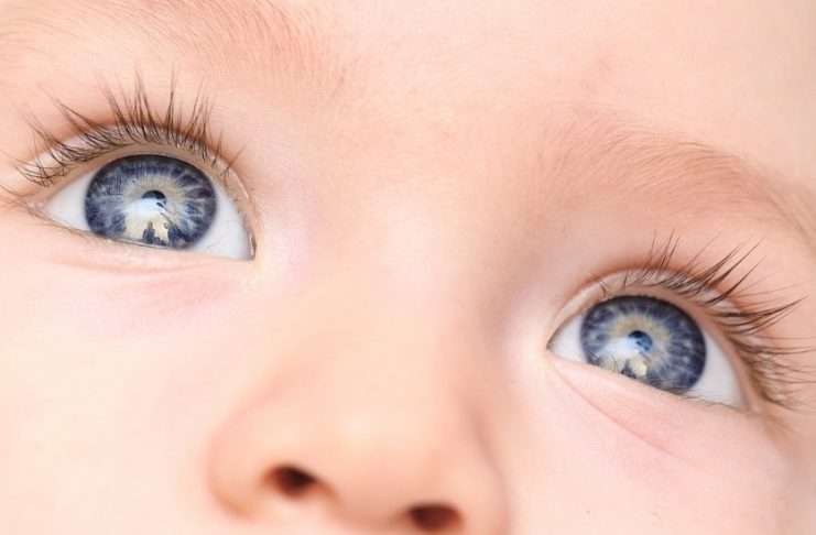 Vauvan aistit kehittyvät myös ensimmäisten elinkuukausien aikana