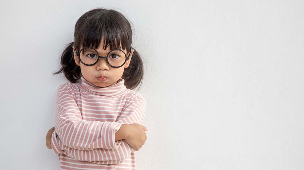 Temperamentilla tarkoitetaan jo pikkulapsella ilmenevää yksilöllistä reagointitapaa, joka näkyy muun muassa tunneilmaisussa. (Kuva: iStock)