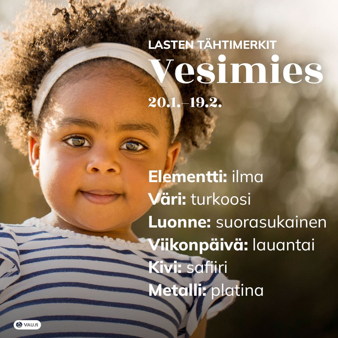 Vesimies lapsena