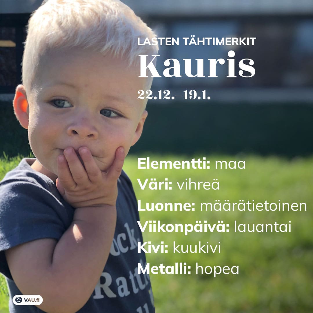 Lasten horoskooppi kauris