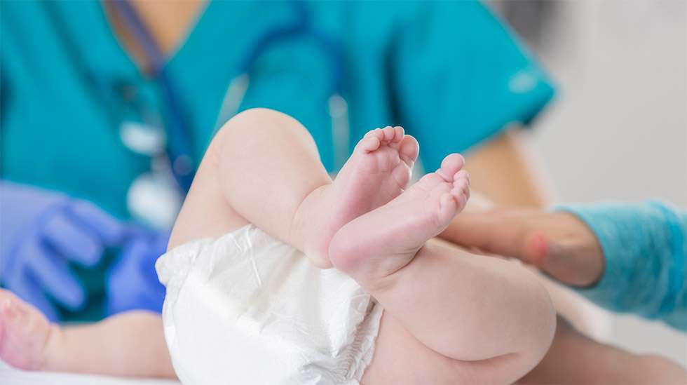 Sairaalan omaisuutta lähtee helposti vauvan matkassa kotiin. (Kuva: iStock)