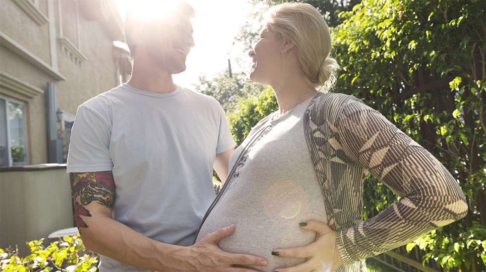 Pariskunta on päätynyt nopeasti raskaaksi