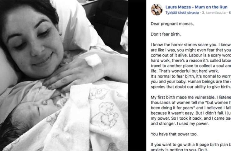 laura mazza synnytyspelko