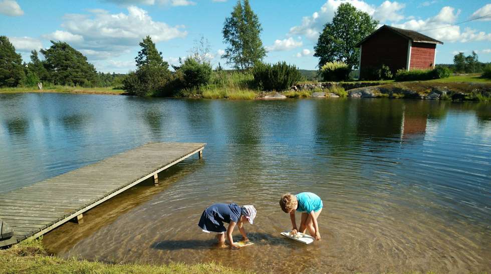 Viime kesänä olin viimeisilläni raskaana, joten emme lähteneet nauttimaan Suomen kesästä Saloa kauemmas. 