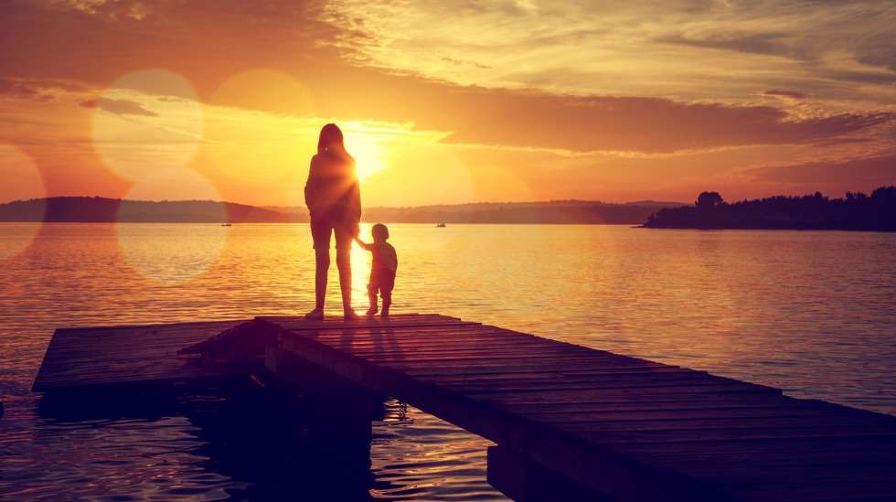 ”Äiti halusi ja kaipasi sinua niin paljon, että päätti hankkia sinut yksin”. Kuva: iStock