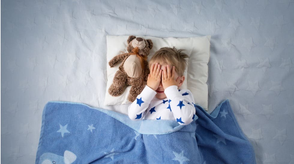 Yöllisten kauhukohtausten syytä ei ole pystytty selvittämään. Tyypillisimpiä ne ovat 2–10 -vuotiailla lapsilla. Kuva: iStock
