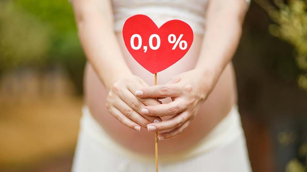 Turvallista alkoholinkäytön rajaa raskauden aikana ei ole – odottajan on siis viisainta pysytellä nollalinjalla. (Kuva: Pixabay)