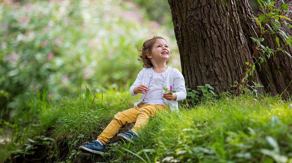 Vaakalapsilla on voimakas kauneudentaju. (Kuva: iStock)